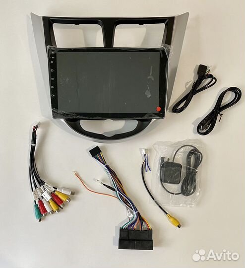 Магнитола android 2/32GB IPS hyundai solaris.новая