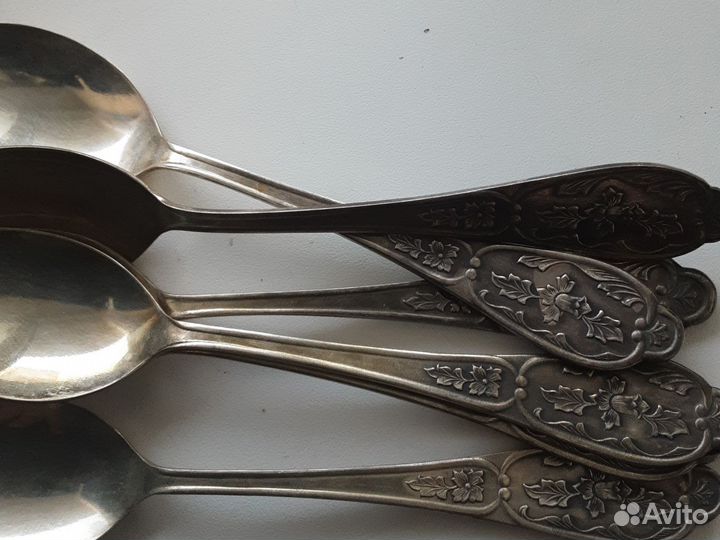 Набор винтажных чайных ложек СССР