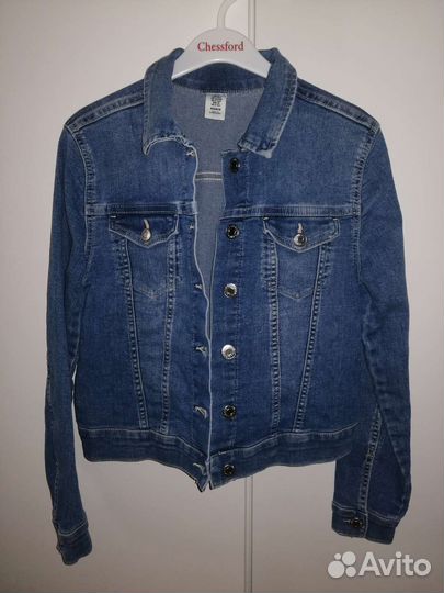 Джинсовка / джинсовая куртка для девочки 140