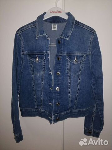 Джинсовка / джинсовая куртка для девочки 140