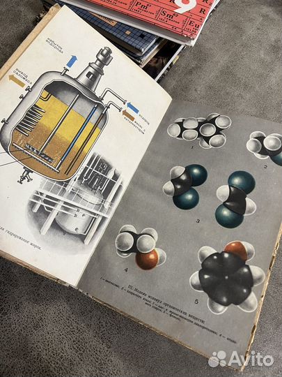 Школьные учебник СССР химия, астрономия, алгебра