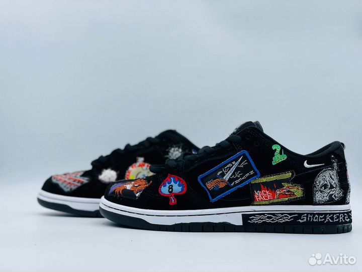 Кроссовки nike dunk low pro qs