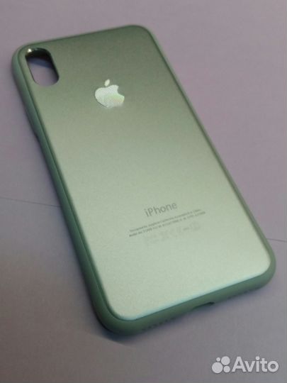 Чехол-накладка Металл (Алюминий) iPhone X