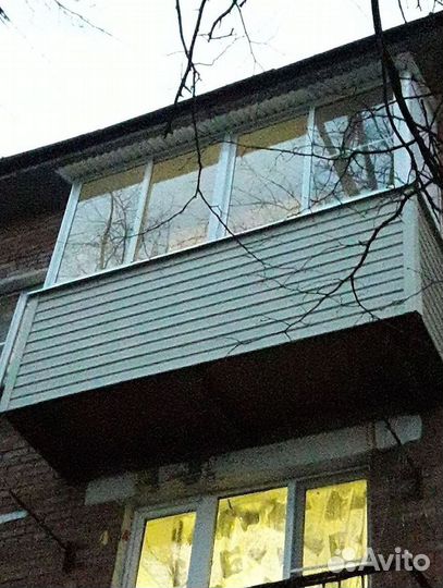 Отделка балконов и лоджий