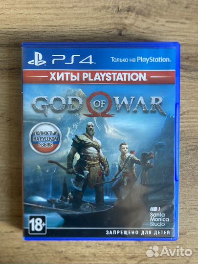 Игры для приставок PS4 God of War