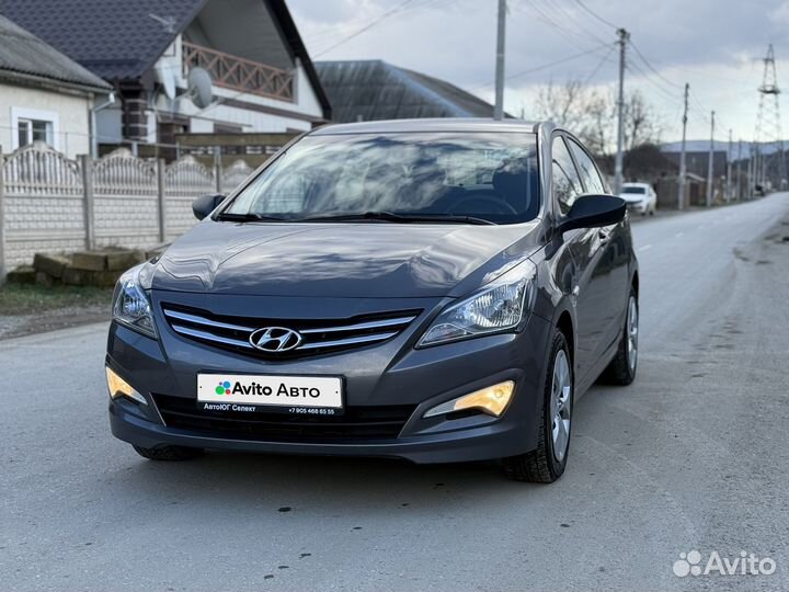 Hyundai Solaris 1.6 МТ, 2015, 126 000 км