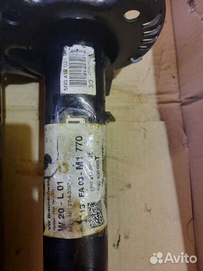 Стойки амортизатора volkswagen tiguan