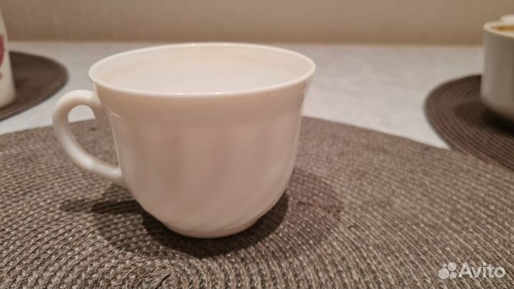 Чашки тарелки рюмки СССР luminark гдр