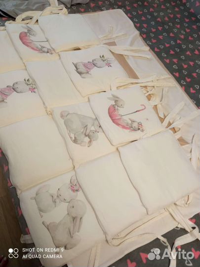 Бортики в кроватку