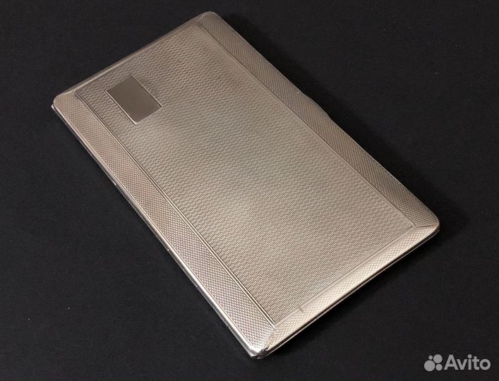 Портсигар винтаж серебряный 1960 год