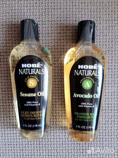Масла кунжутное и авокадо с Айхерб 118 мл + 118 мл