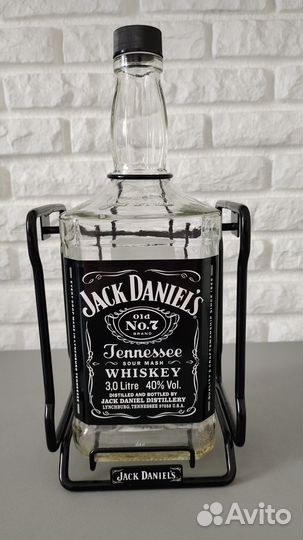 Бутылка Jack Daniels качели 3л