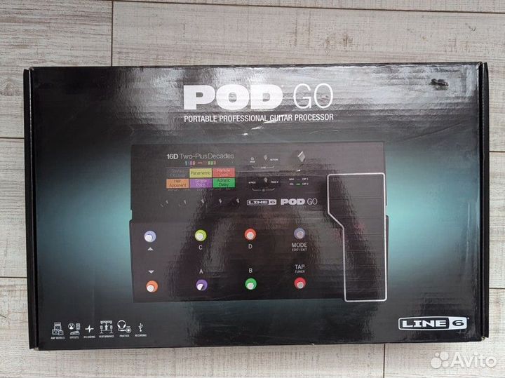 Гитарный процессор line 6 pod go