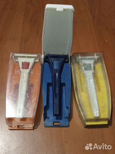 Т-образный бритвенный станок, бабочка, времён СССР