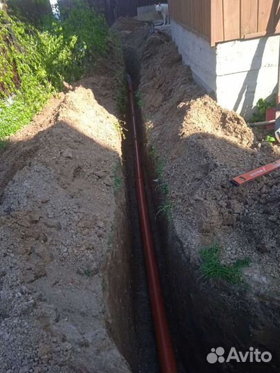 Копать траншеи вручную