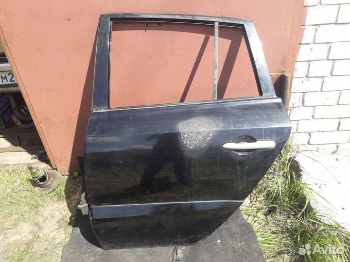 Дверь задняя левая колеос 1