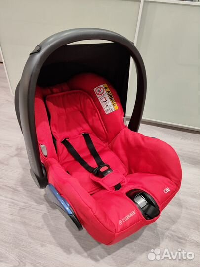 Автокресло/автолюлька Maxi Cosi, 0+, красный