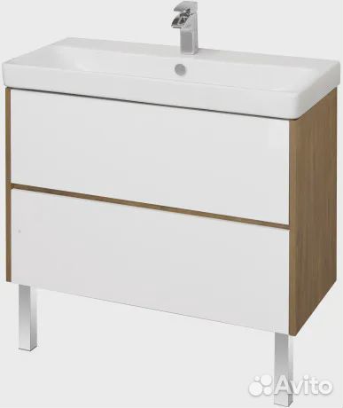 Тумба с раковиной aquaton (Акватон) 1a2519k0sdz90