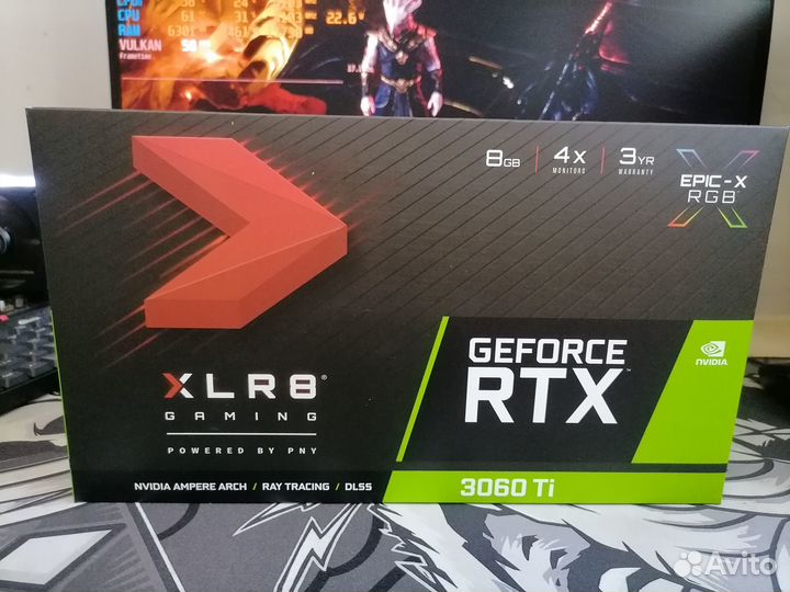 PNY RTX 3060 Ti 8Gb