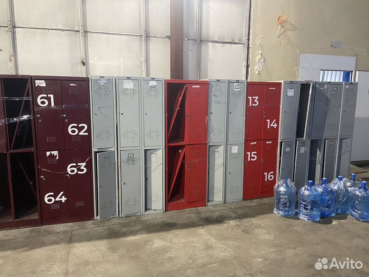 Металлические шкафы раздевалки бу