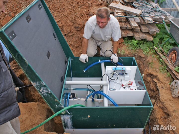 Септик био Евробион 5 с переливом