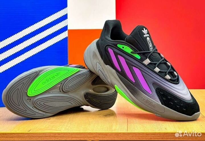 Adidas Ozelia Black Purple