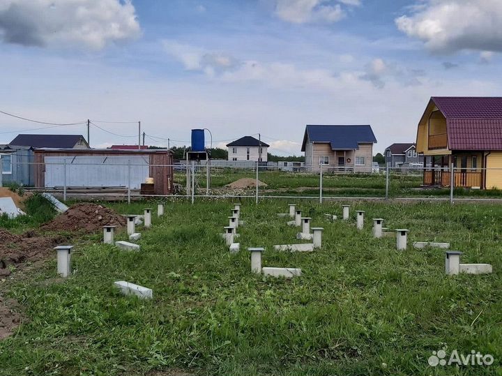 Фундамент на жб сваях под ключ / Жб сваи