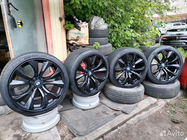 Летние колёса разноширокие R21 бмв Х5,Х6