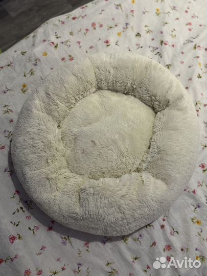 Лежанка для кошек плюшевая