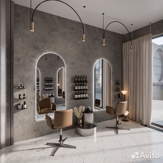 Зеркало с подсветкой в полный рост