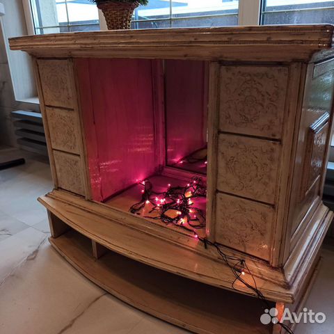 Тумба. Декоративный камин