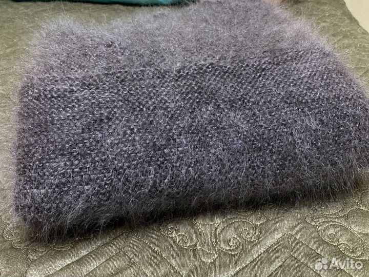 Платок шаль пуховая 120x120 см