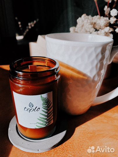Соевые свечи «teplo»