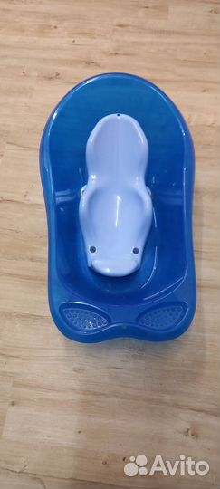 Ванночка для купания с горкой