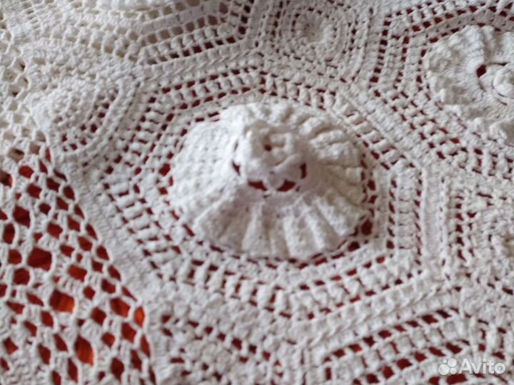 Плед покрывало 240#200 хлопок. Винтаж