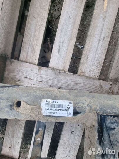 Подрамник задний рено дастер