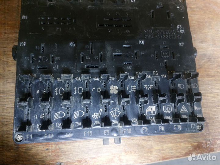 Блок предохранителей ваз 2110