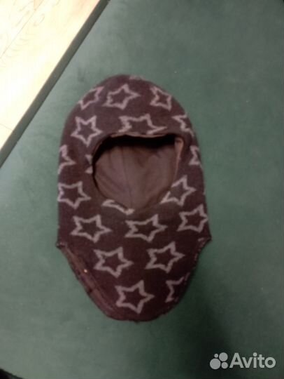 Шапка шлем для мальчика 46 48