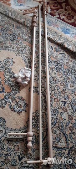 Карнизы для штор деревянные