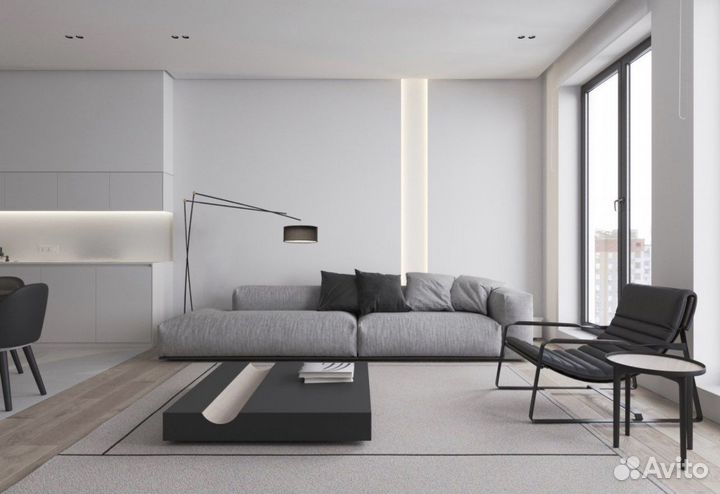 Торшер дизайнерский напольный