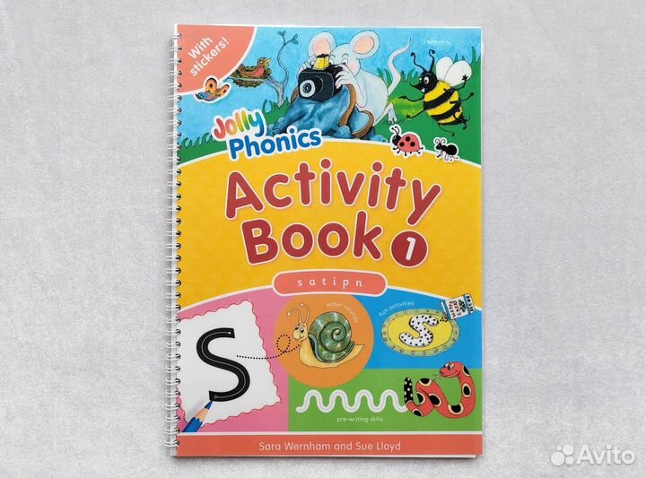 Jolly Phonics Activity Book 1,2,3,4,5,6,7