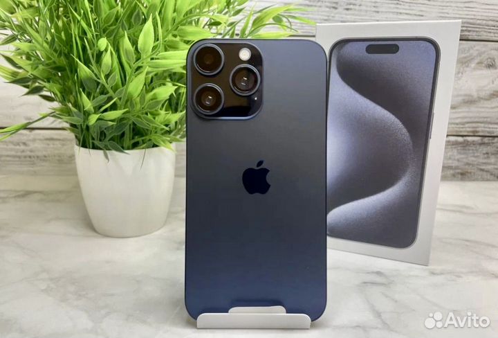 iPhone XR в корпусе 15 pro 128 gb blue