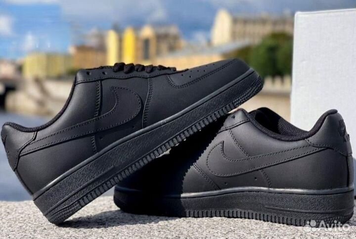 Кроссовки Nike air force 1 07 low black