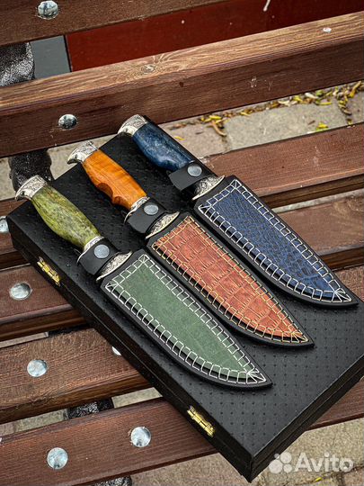 Нож из дамасской стали