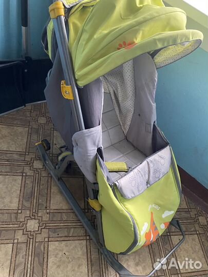 Санки коляска ника кидс 7 3