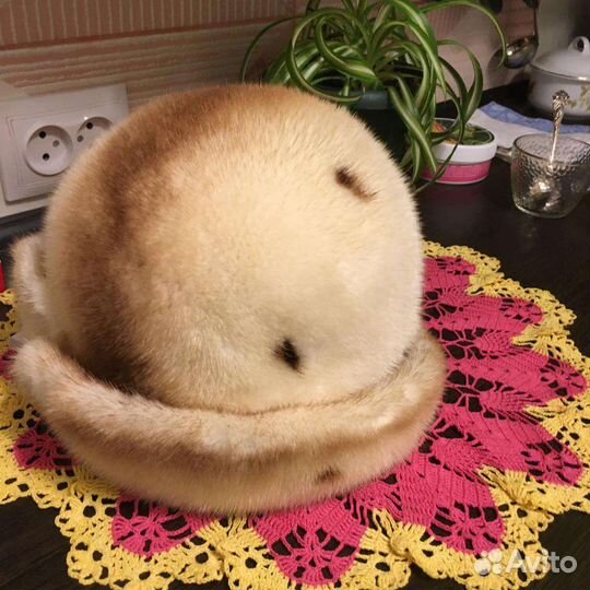 Шапка норковая женская