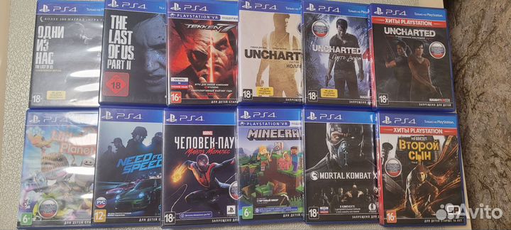 Игры для приставки ps4