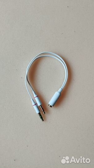 Переходник для наушников и микрофона Jack 3.5