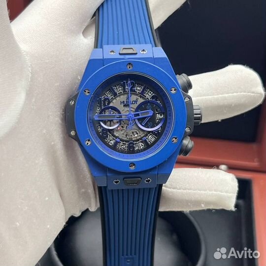 Часы Hublot blue steel