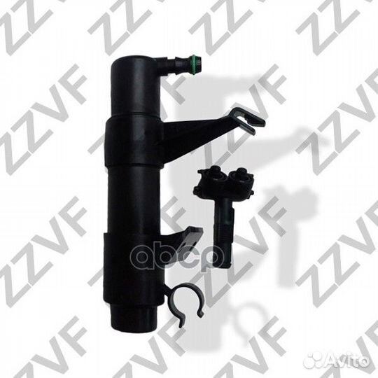 Форсунка омывателя фар volkswagen touareg (07-1